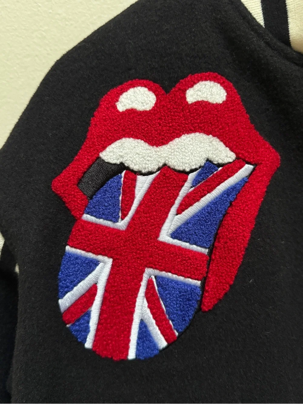 Rolling Stones x Market “Gimme Shelter” Varsity Jacket